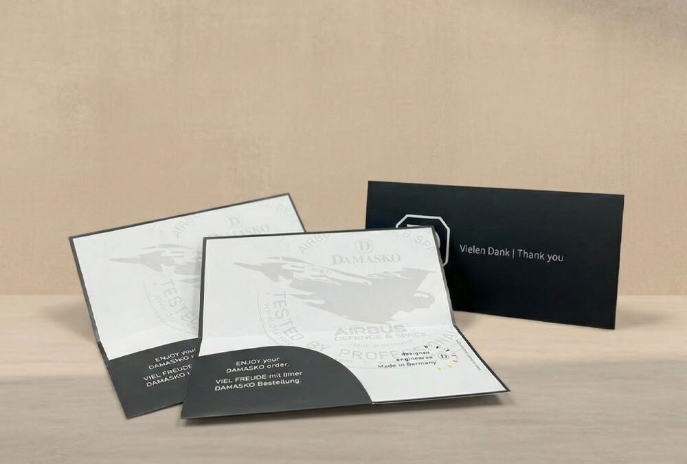 Einschub-Taschen für Damasko GmbH